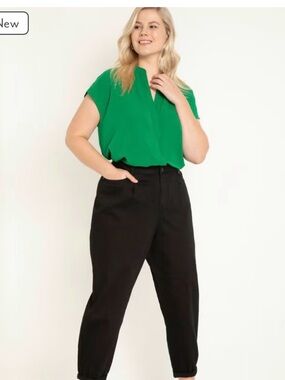 Notch neck ELOQUII blouse (qty 2)